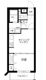 ライオンズプラザ所沢【1102号室】の間取り