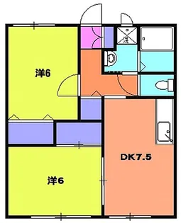 サン・ヴィラ神戸A【1階】の間取り