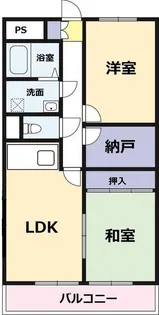 フジハイツ平和台【4階】の間取り