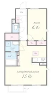 INSIDE SEA【1階】の間取り