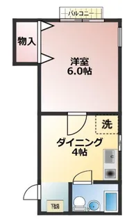 Pasar【102号室】の間取り
