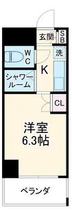 グランヒル松戸【3階】の間取り