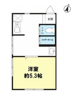 美鈴コーポ【2階】の間取り