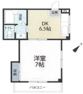 シェー・パリ【2階】の間取り