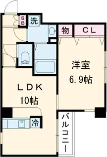 パティーナ本所吾妻橋【4階】の間取り