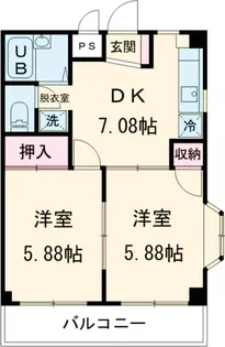 三陽マンション【1階】の間取り