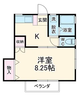 ウッドベル21【1階】の間取り