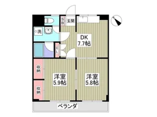 TOZOビル【2階】の間取り
