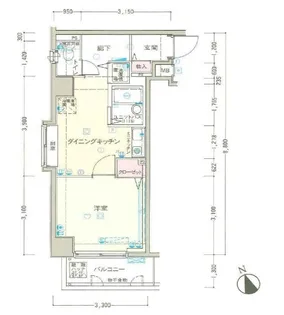 OLIO南阿佐ヶ谷【2階】の間取り