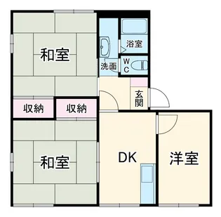 サンベルテ戸塚【1階】の間取り
