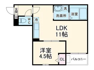 Jack ohataⅠ【2階】の間取り