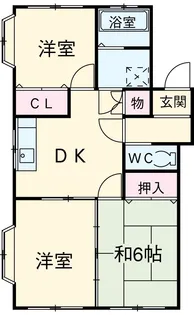ステーシア雅ⅠA【102号室】の間取り