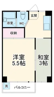 林マンション【2階】の間取り