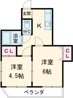 ハイツモリヤ【302号室】の間取り