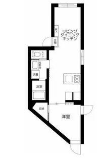 グランメゾン目黒【1階】の間取り