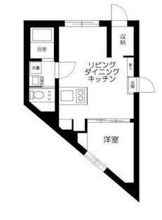 グランメゾン目黒【1階】の間取り