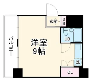 豊和ビル【6階】の間取り