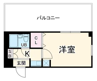 CUBE浦安【4階】の間取り
