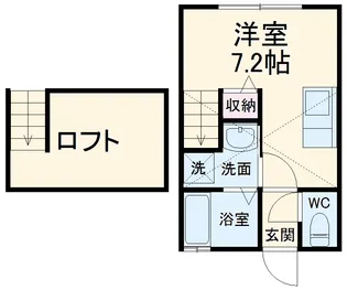SACRAS MOTOMACHI【2階】の間取り