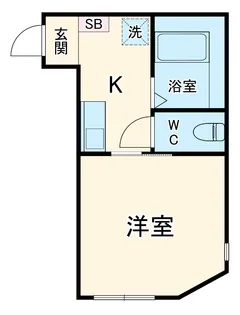 アーヴェル三ツ沢下町【1階】の間取り