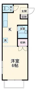アミティ伊勢【2階】の間取り