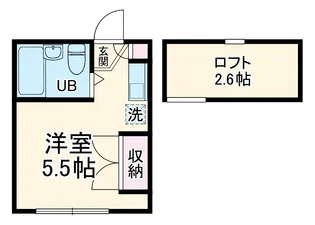 ピュアハウス妙蓮寺【1階】の間取り