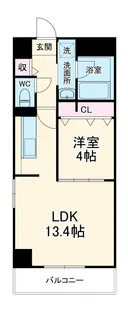 BELAIR川口元郷【7階】の間取り