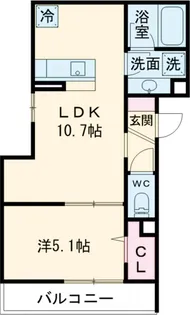 D-PRECIOUS高野台【302号室】の間取り