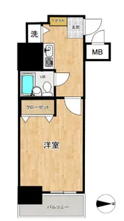 ライオンズマンション千葉東【1階】の間取り