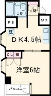 レジデンス坂本【2階】の間取り