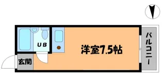 第3ニシキマンション【3階】の間取り
