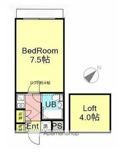 アップルハウス青山【2階】の間取り
