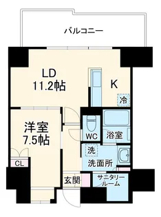 ザ・ハウス豊橋WEST 702号室【702号室】の間取り
