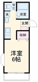 バンビードⅡ【201号室】の間取り