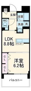 ココドール鳴子【1階】の間取り