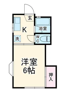 ハイツハーモニー【2階】の間取り
