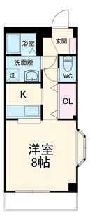 ウイングコート東小田原【B102号室】の間取り