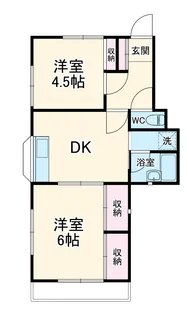 ラフォーレⅡ【2階】の間取り