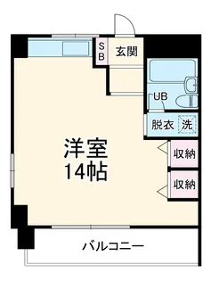 レジデンスヒロ【3階】の間取り