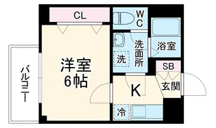 リブリ・鈴木【1階】の間取り