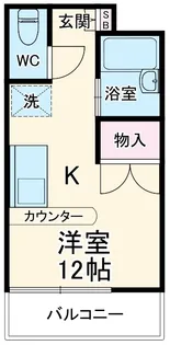 荒木ハイツ【605号室】の間取り