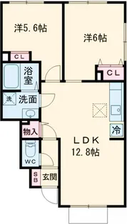 Acapulco(アカプルコ)【1階】の間取り