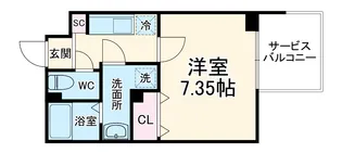 ステラ浦和常盤【1階】の間取り