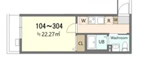 中新田新築B号棟【2階】の間取り