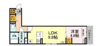 セレスティア東保木間Ⅱ【2階】の間取り