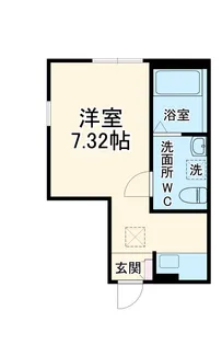 井土ヶ谷テラス【1階】の間取り