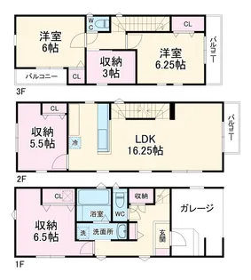 マイホームネクスト川崎戸手Ⅱ 9号棟【1号室】の間取り
