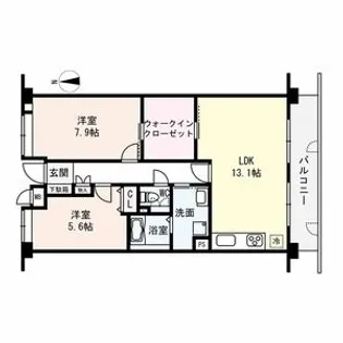 SOLASIA residence池田【2階】の間取り