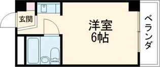 コーポたくみ【5階】の間取り