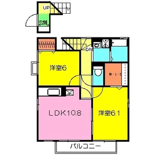 ユイット・アンⅠ【202号室】の間取り